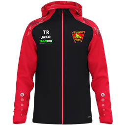 ESV Lok Wülknitz Kapuzenjacke Kinder schwarz/rot