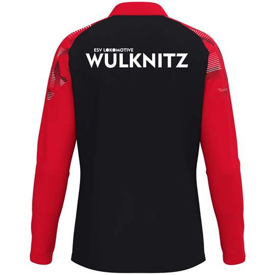 ESV Lok Wülknitz Zip Top Kinder schwarz/rot