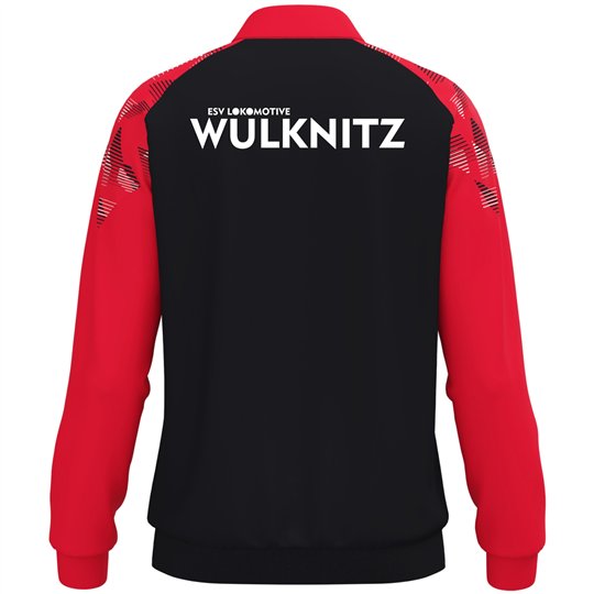 ESV Lok Wülknitz Polyesterjacke Kinder schwarz/rot