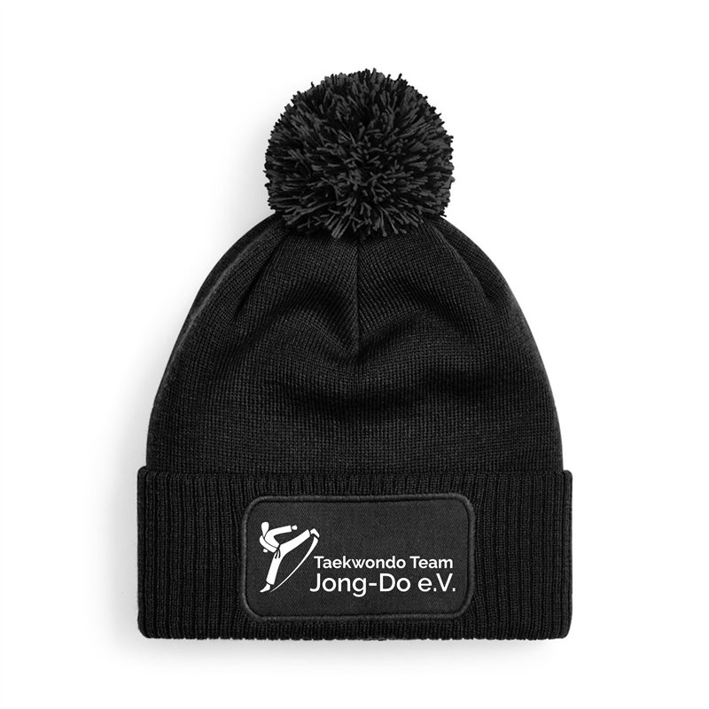 Jong-Do Bommelmütze schwarz