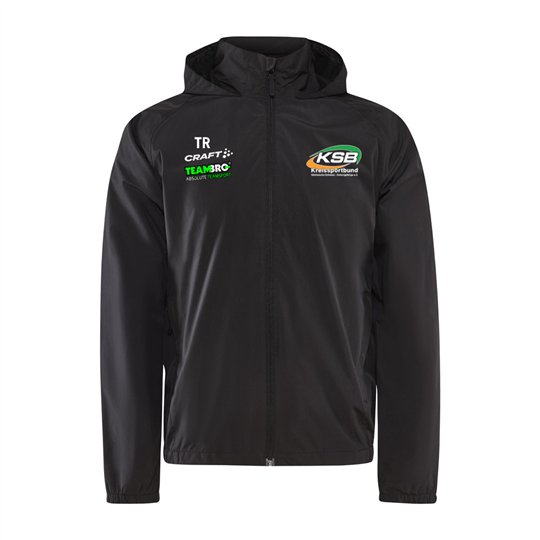 KSB SOE Regenjacke Herren schwarz