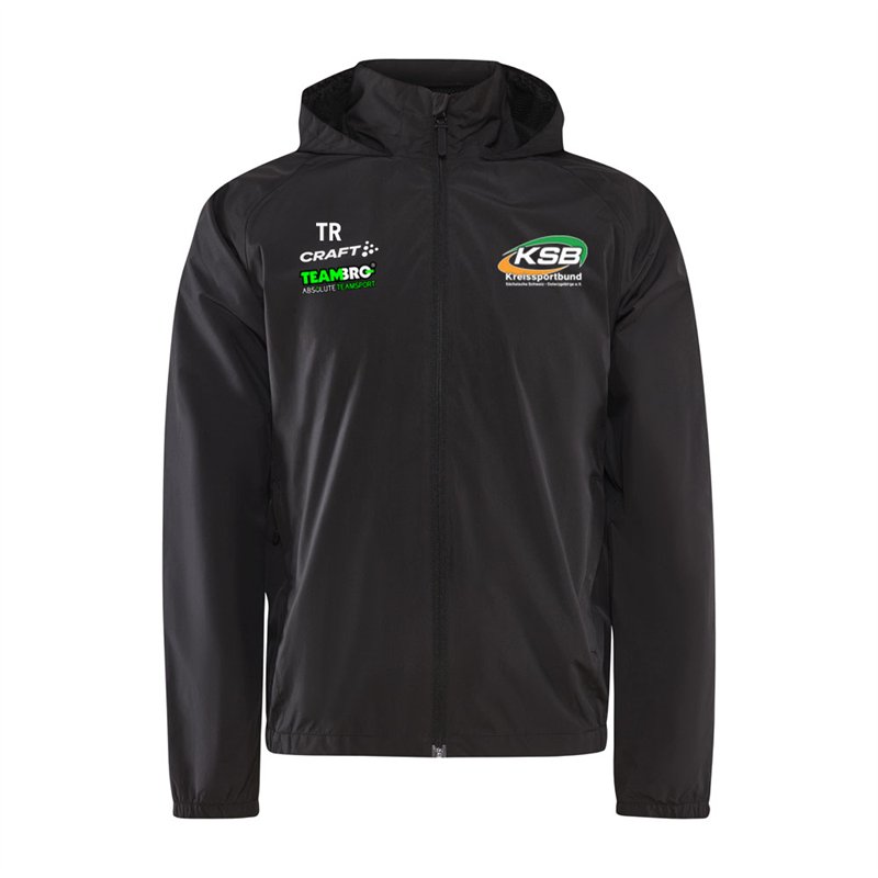 KSB SOE Regenjacke Herren schwarz