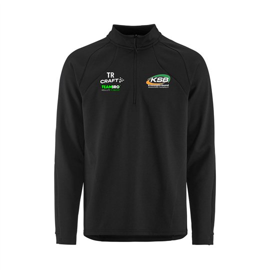KSB SOE Half Zip Herren schwarz