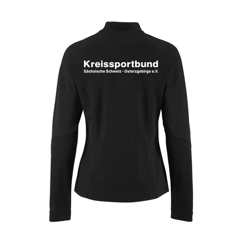 KSB SOE Half Zip Damen schwarz