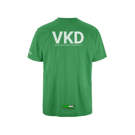 VKD Baumwollshirt Unisex grün
