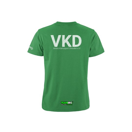 VKD Baumwollshirt Damen grün