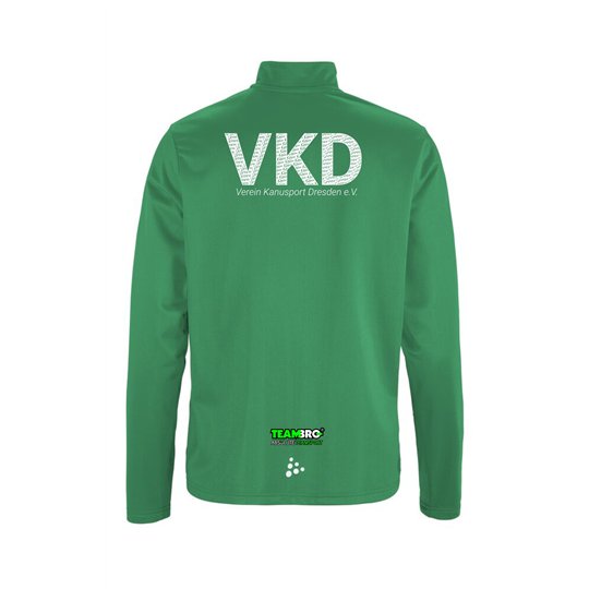 VKD Halfzip Kinder grün
