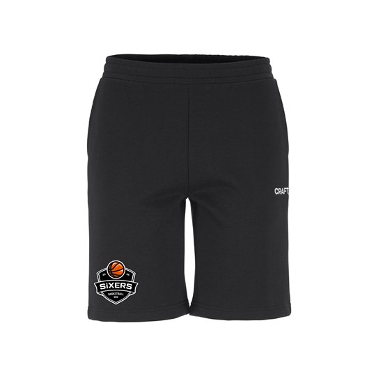 BSW SIXERS Freizeithose kurz Herren schwarz
