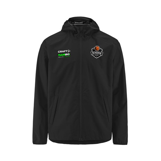 BSW SIXERS Regenjacke Kinder schwarz
