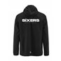 BSW SIXERS Regenjacke Kinder schwarz