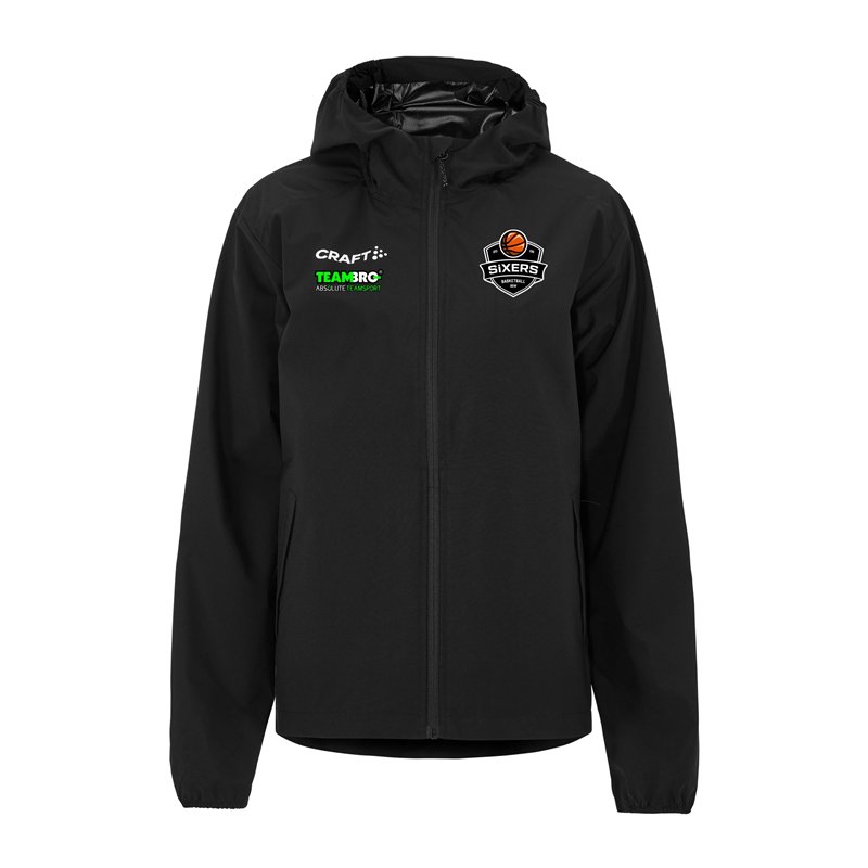 BSW SIXERS Regenjacke Damen schwarz