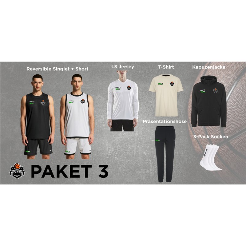 BSW SIXERS Paket 3 - Training + Präsentation Unisex