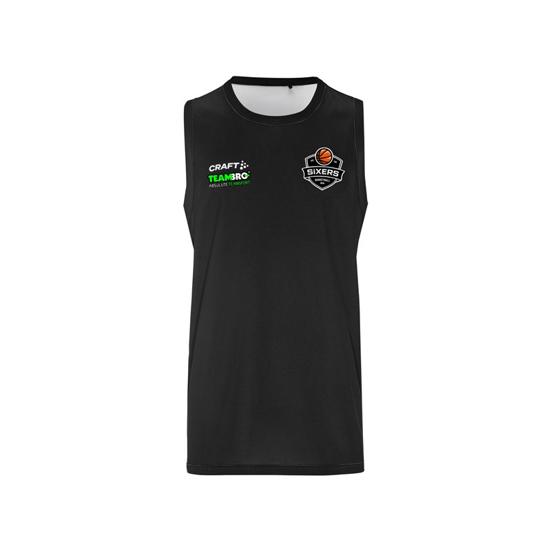 BSW SIXERS Reversible Singlet Herren schwarz/weiss