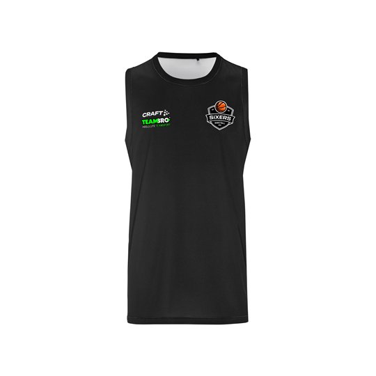 BSW SIXERS Reversible Singlet Kinder schwarz/weiss
