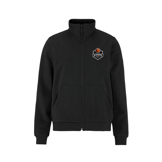 BSW SIXERS Sweatjacke Damen schwarz
