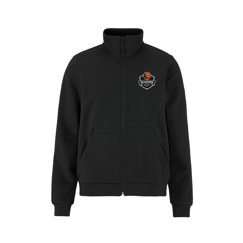 BSW SIXERS Sweatjacke Damen schwarz