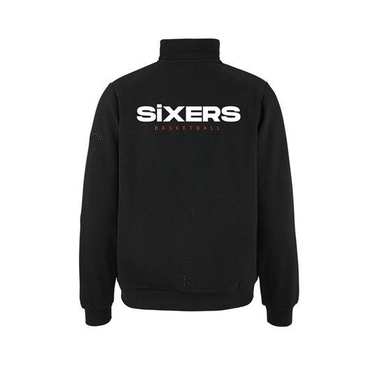 BSW SIXERS Sweatjacke Damen schwarz