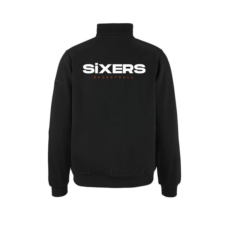 BSW SIXERS Sweatjacke Damen schwarz