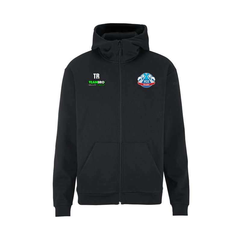 VCO Kapuzenjacke Herren Black