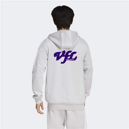 VfL Pirna Copitz Kapuzenjacke Unisex grau/weiss