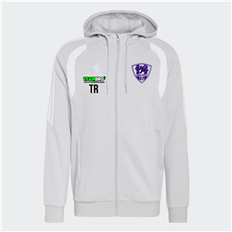 VfL Pirna Copitz Kapuzenjacke Kinder grau/weiss