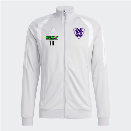 VfL Pirna Copitz Training Jacke Kinder grau/weiss