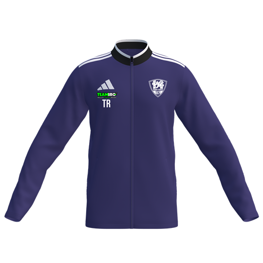 VfL Pirna Copitz Präsentationsjacke TEAM Unisex lila/weiß