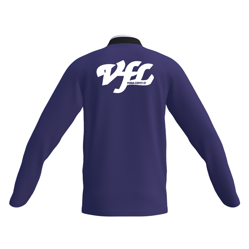 VfL Pirna Copitz Präsentationsjacke TEAM Unisex lila/weiß