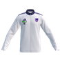 VfL Pirna Copitz Präsentationsjacke TRAINER Unisex weiß/lila