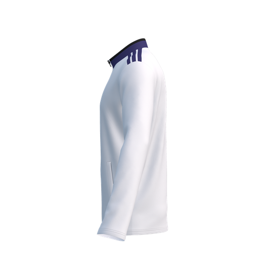 VfL Pirna Copitz Präsentationsjacke TRAINER Unisex weiß/lila