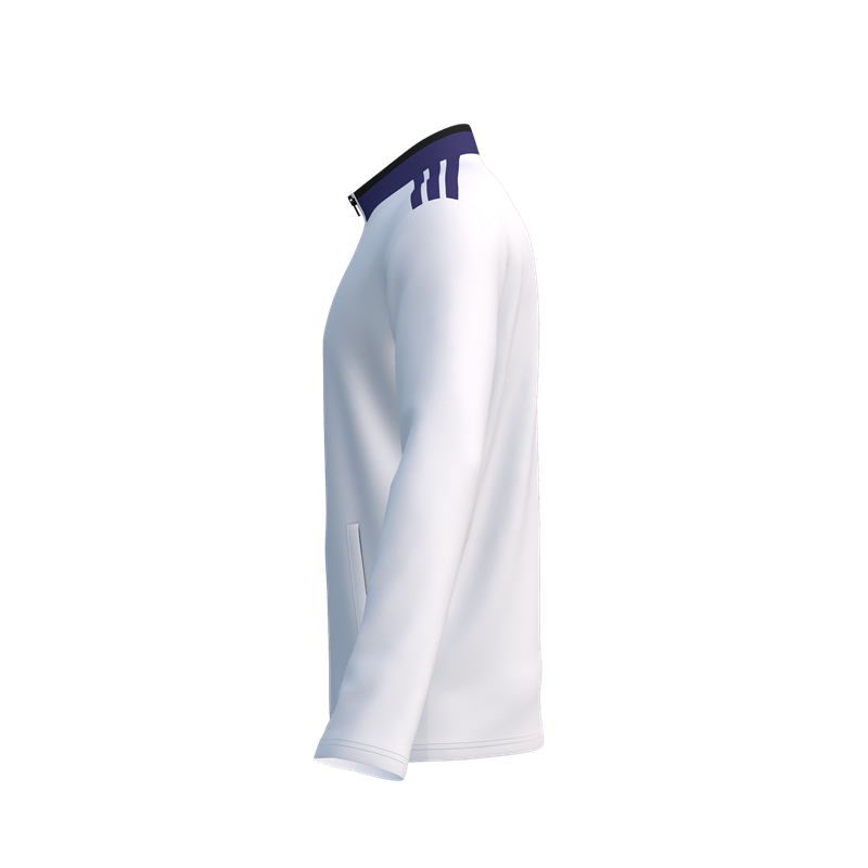 VfL Pirna Copitz Präsentationsjacke TRAINER Unisex weiß/lila