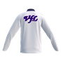 VfL Pirna Copitz Präsentationsjacke TRAINER Unisex weiß/lila