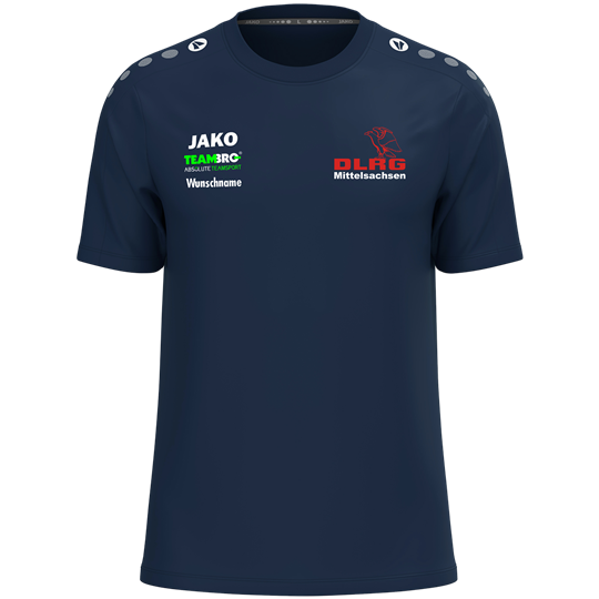DLRG Mittelsachsen T-Shirt ULTRAS Kinder navy