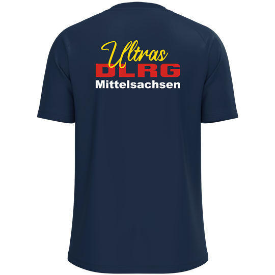 DLRG Mittelsachsen T-Shirt ULTRAS Kinder navy