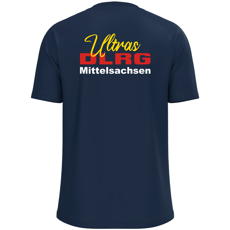 DLRG Mittelsachsen T-Shirt ULTRAS Kinder navy