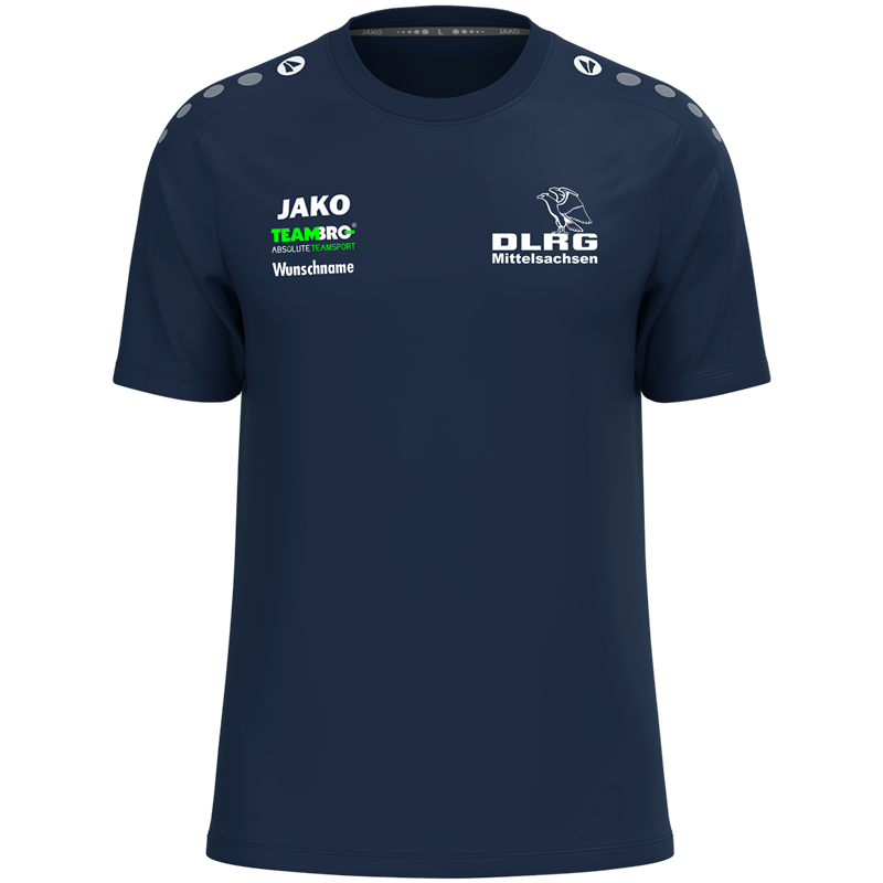 DLRG Mittelsachsen T-Shirt Unisex navy