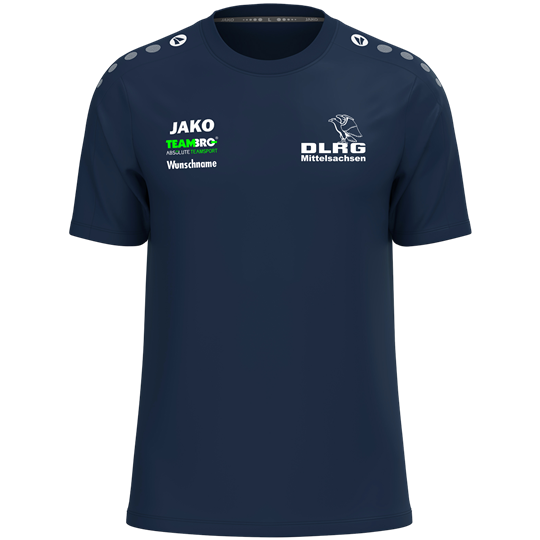 DLRG Mittelsachsen T-Shirt Kinder navy