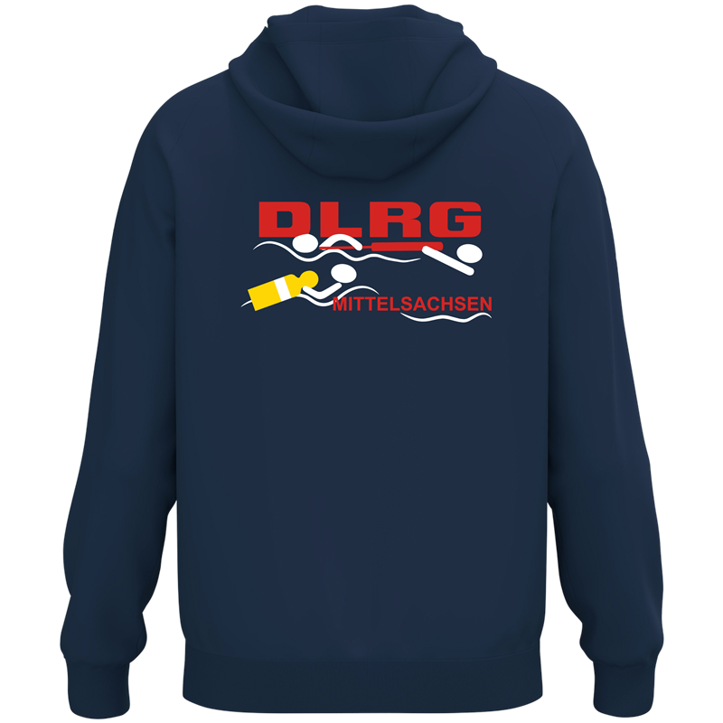 DLRG Mittelsachsen Hoody Kinder navy