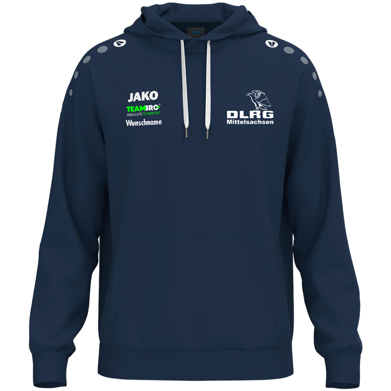 DLRG Mittelsachsen Hoody Unisex navy