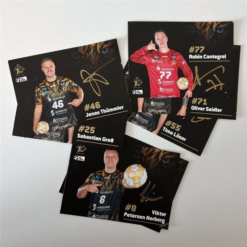 HCE Autogrammkarten Set 26/27