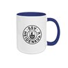 SSV Heidenau Tasse navy/weiss