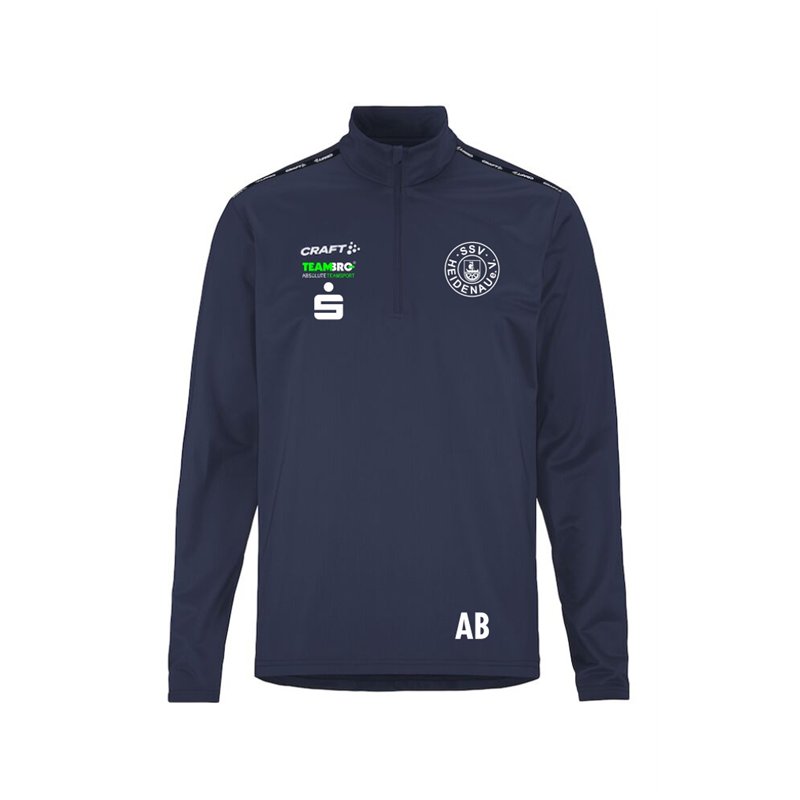 SSV Heidenau Unisex Halfzip navy