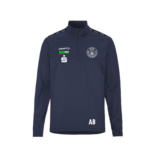 SSV Heidenau Kinder Halfzip navy
