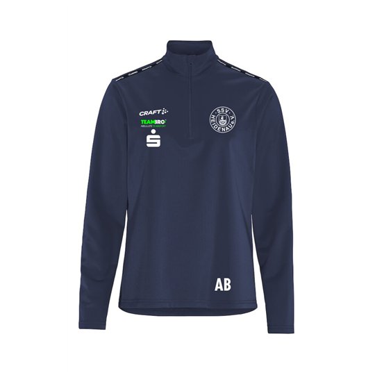 SSV Heidenau Damen Halfzip navy