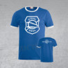 BSG Stahl Riesa Fanshirt Wappen blau/weiß
