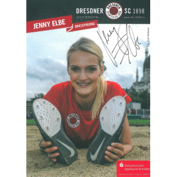 Autogrammkarte JENNY ELBE