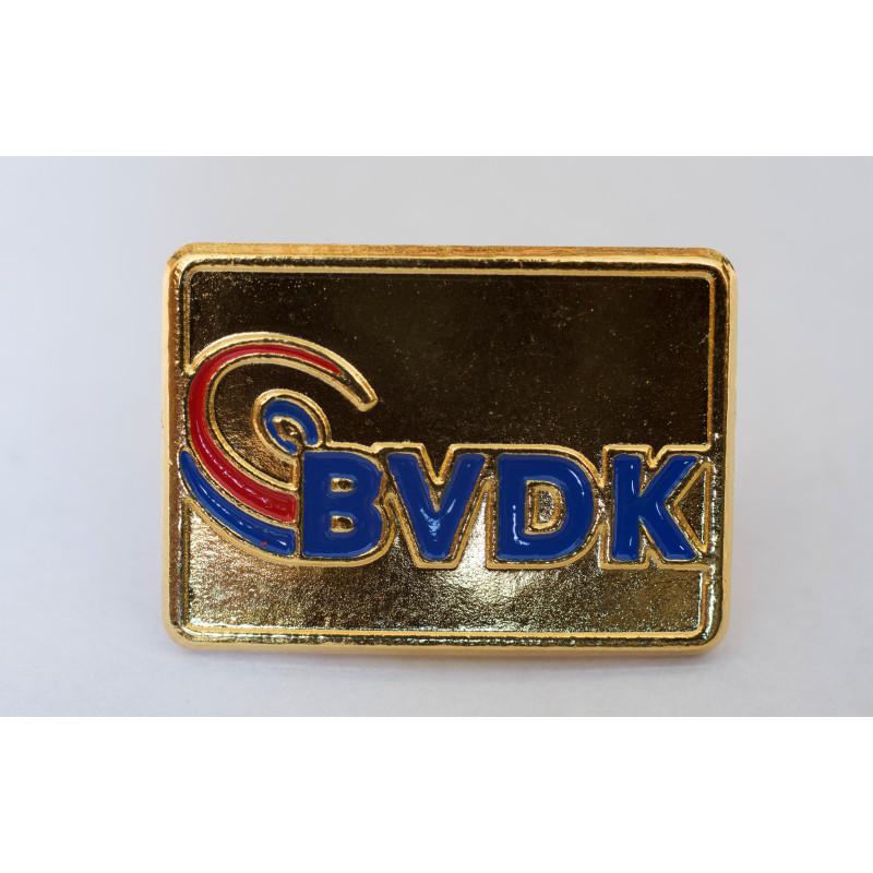 BVDK Pin mit Rand gold