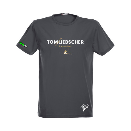 Tom Liebscher Fan-Shirt 2017 Herren grau