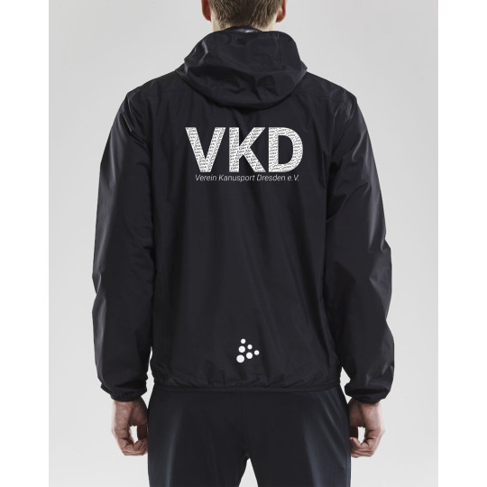 VKD Regenjacke Herren schwarz