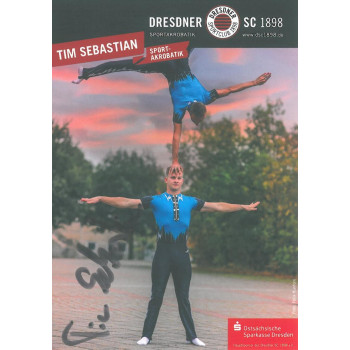 Autogrammkarte TIM SEBASTIAN